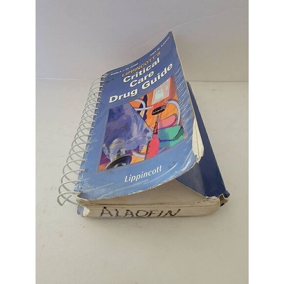 Lippincott's Critical Care Drug Guide First Edition by Marla De Jong & Amy Karch - Picture 5 of 7